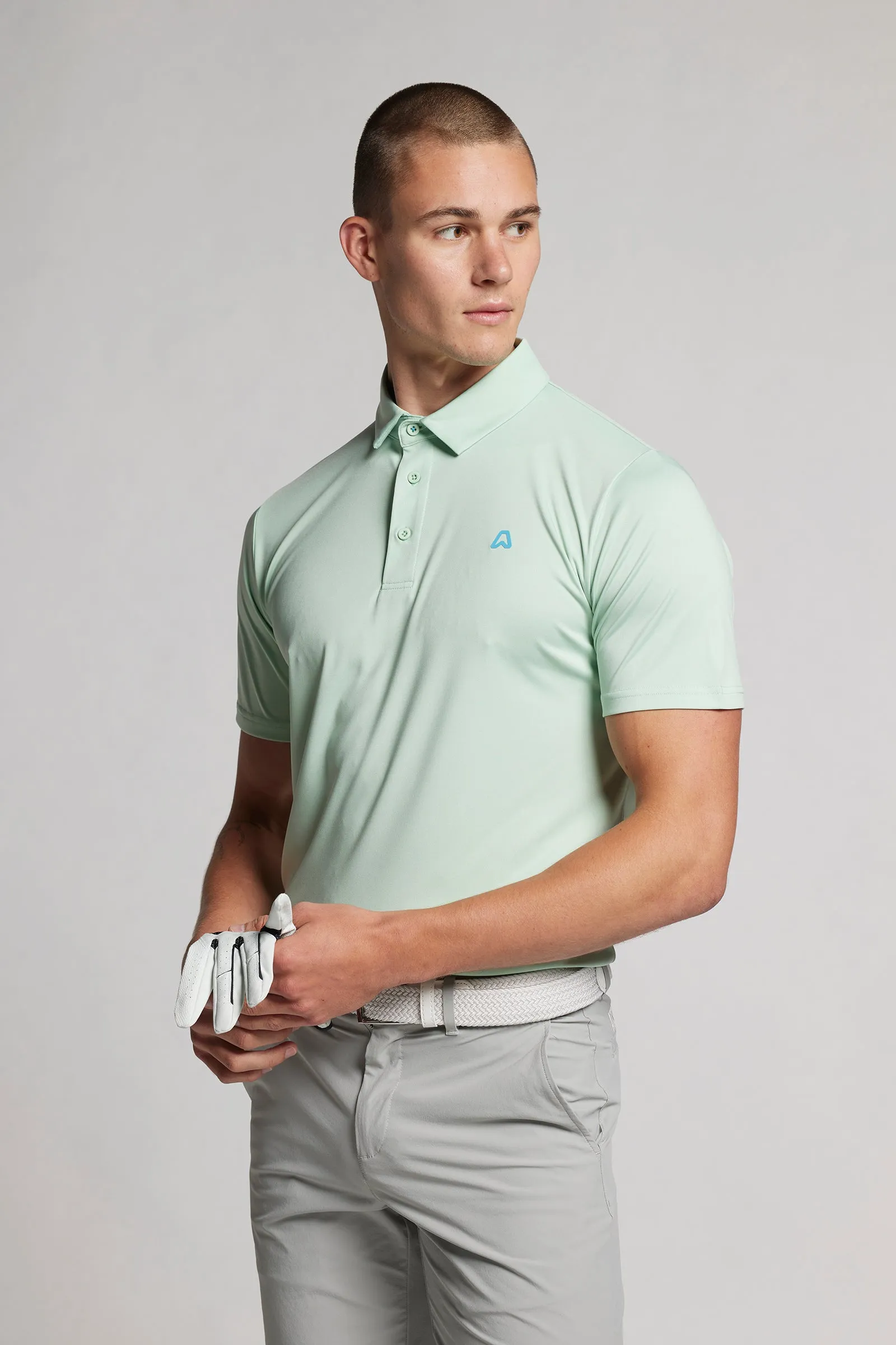 Essentials Regular Fit Core Polo - Putting Green