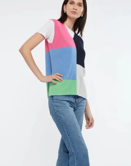 Geometric vest barbie