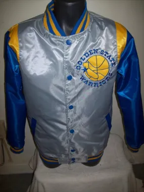 GOLDEN STATE WARRIORS REVERSIBLE Satin Jacket-002