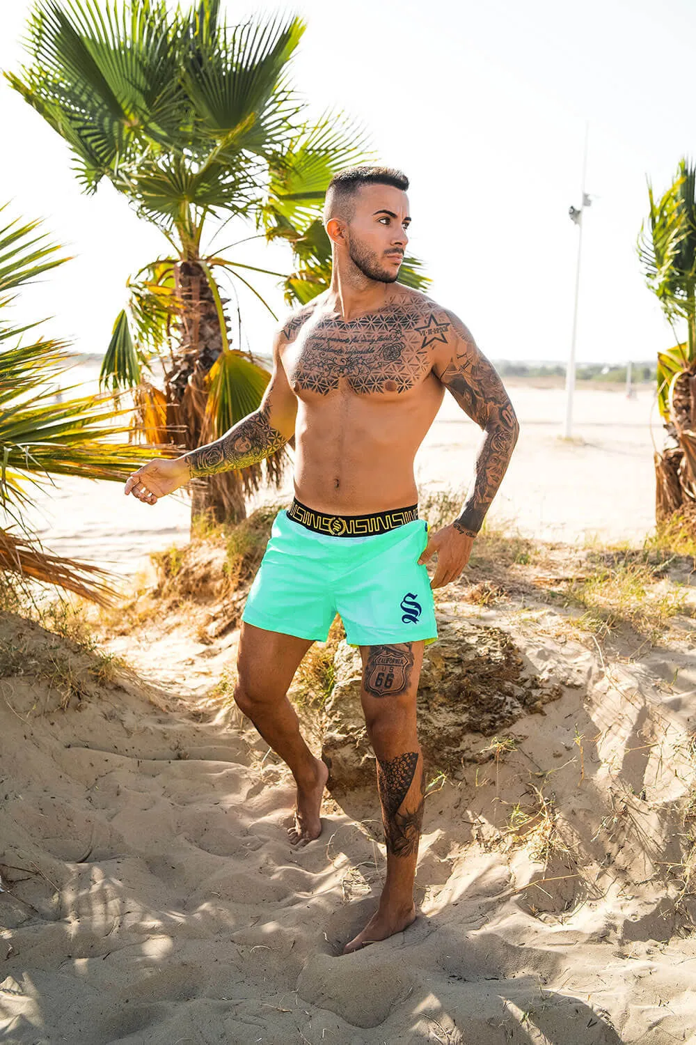 Icon Swim Shorts - Mint