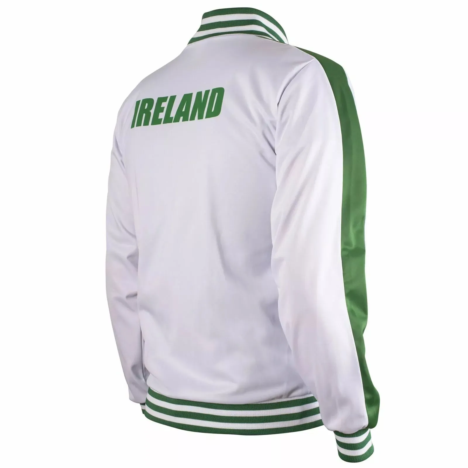 Ireland 1974 Jacket Retro Football Tracksuit Zipped Jacket Men Top