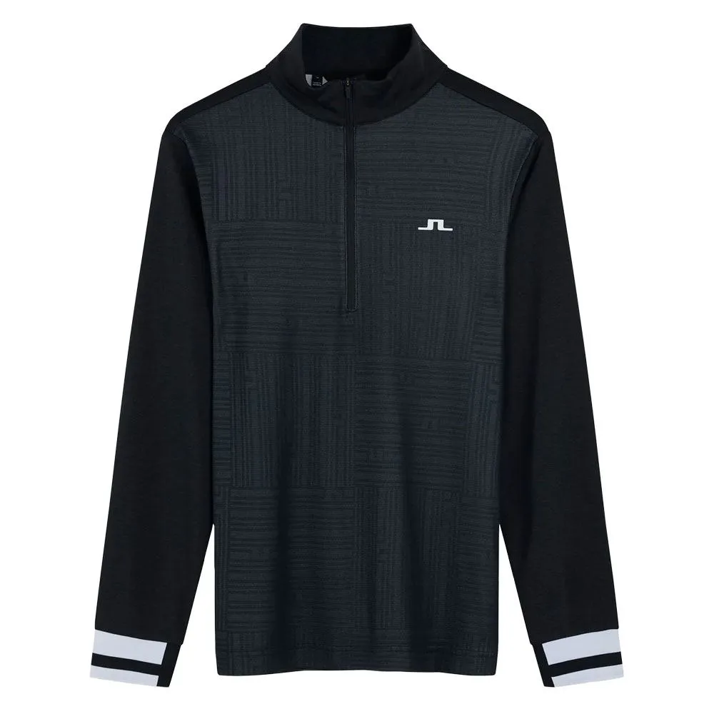 J.Lindeberg Danny Debossed Mid Layer Golf Pullover 2023