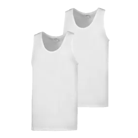 Jockey White Vest 2 Pack