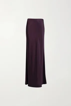 JOELLE LONG SKIRT PLUM - MARCH23