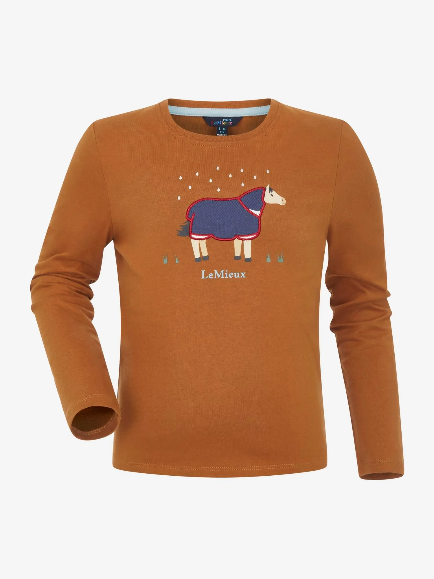 LeMieux Mini Jessie Long Sleeve Top Ginger