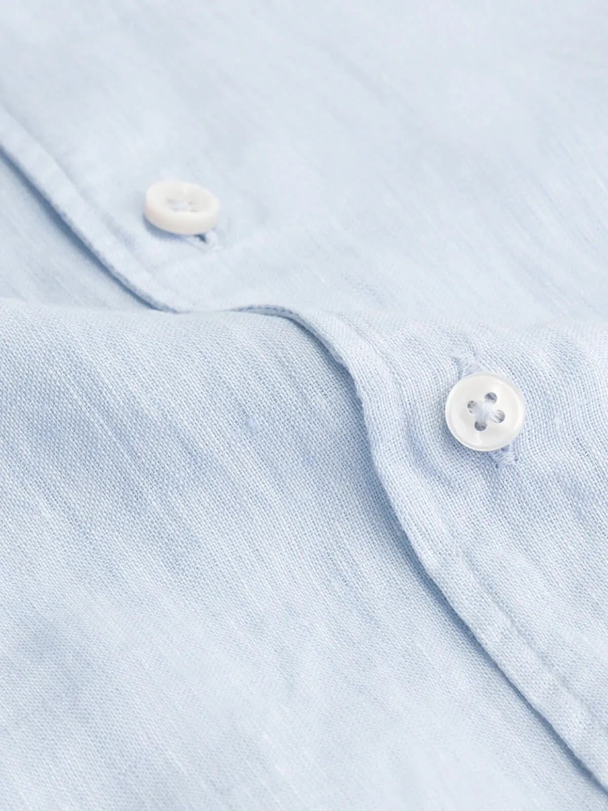 Light Blue Linen Seaside Shirt