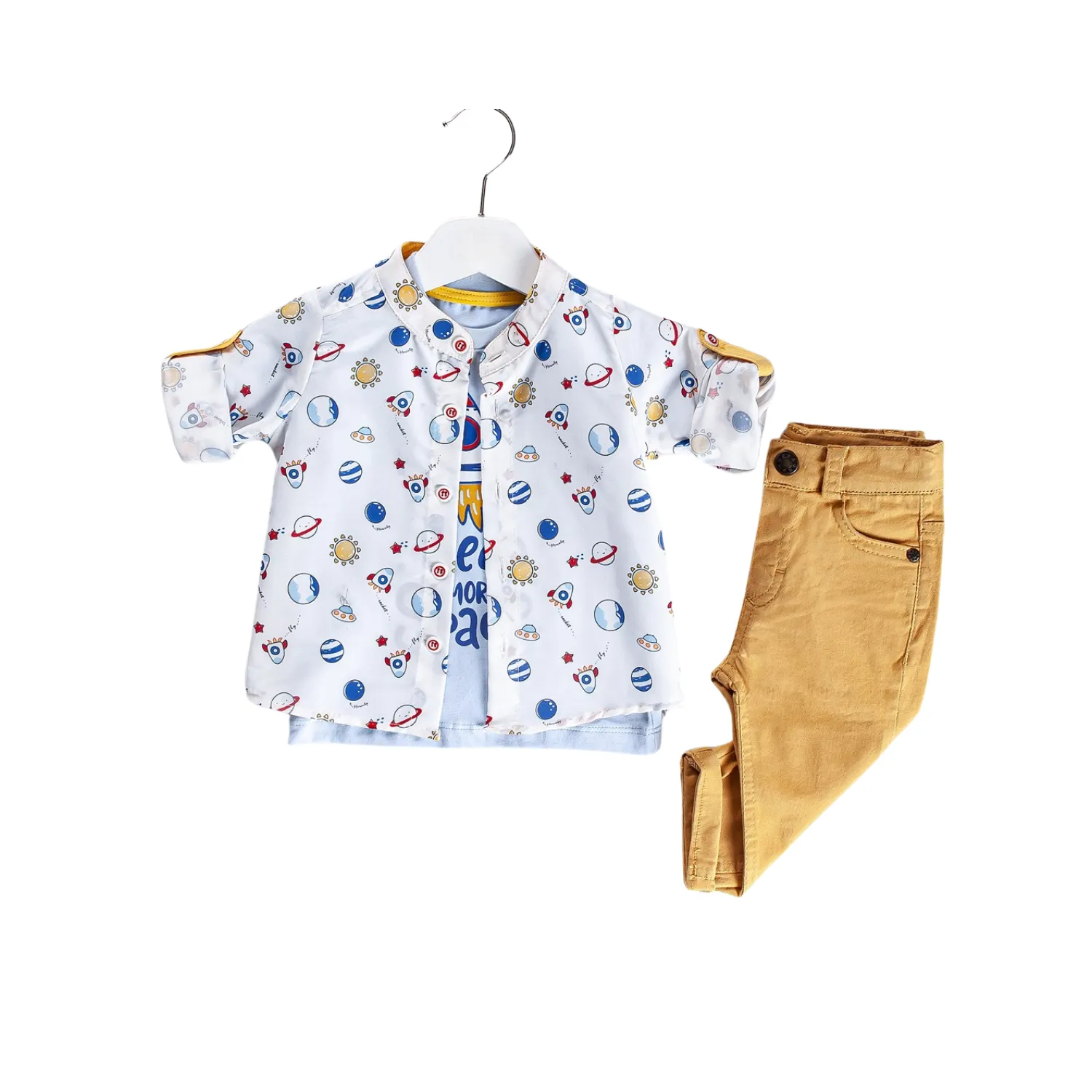 Little Astronaut Boys Casual Set