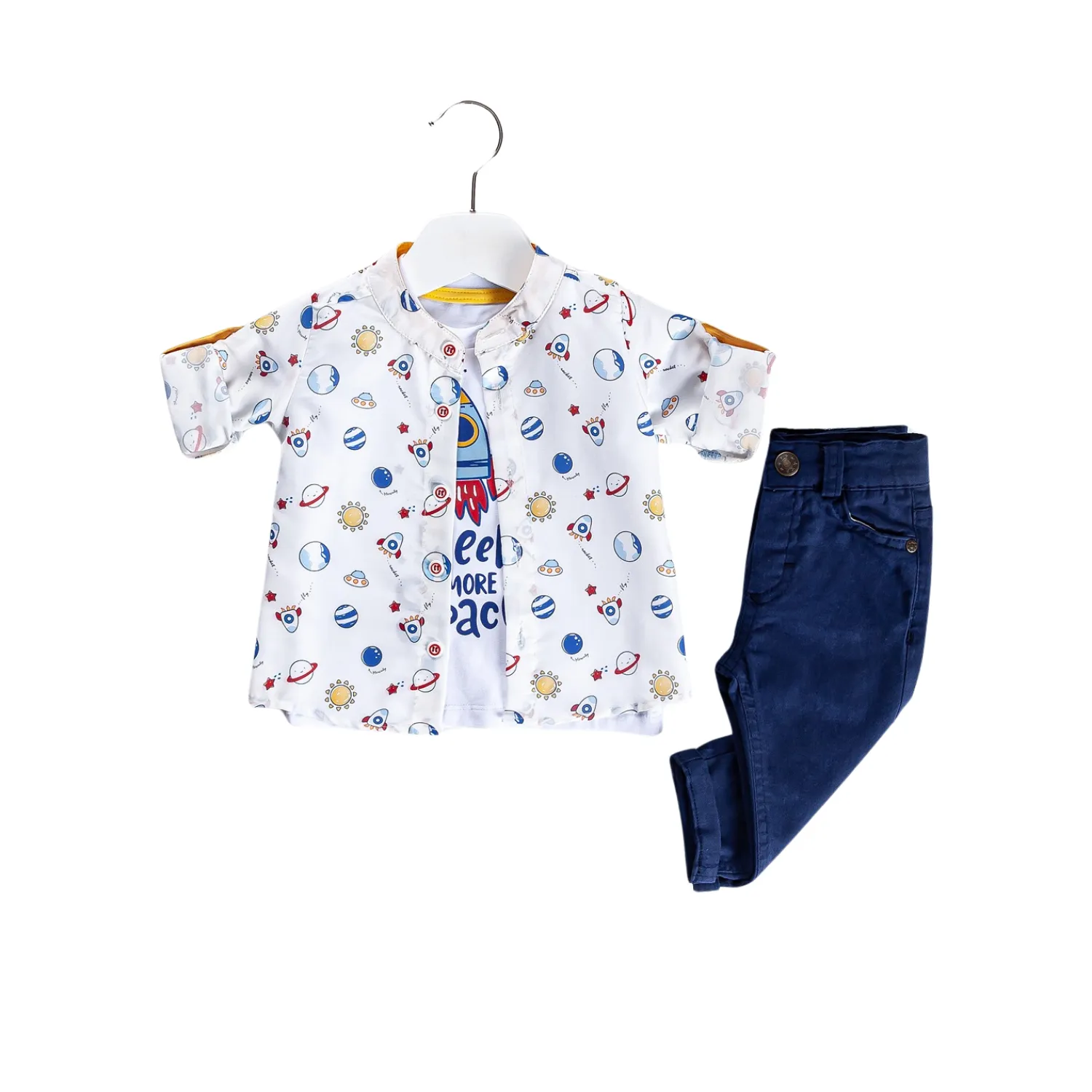 Little Astronaut Boys Casual Set