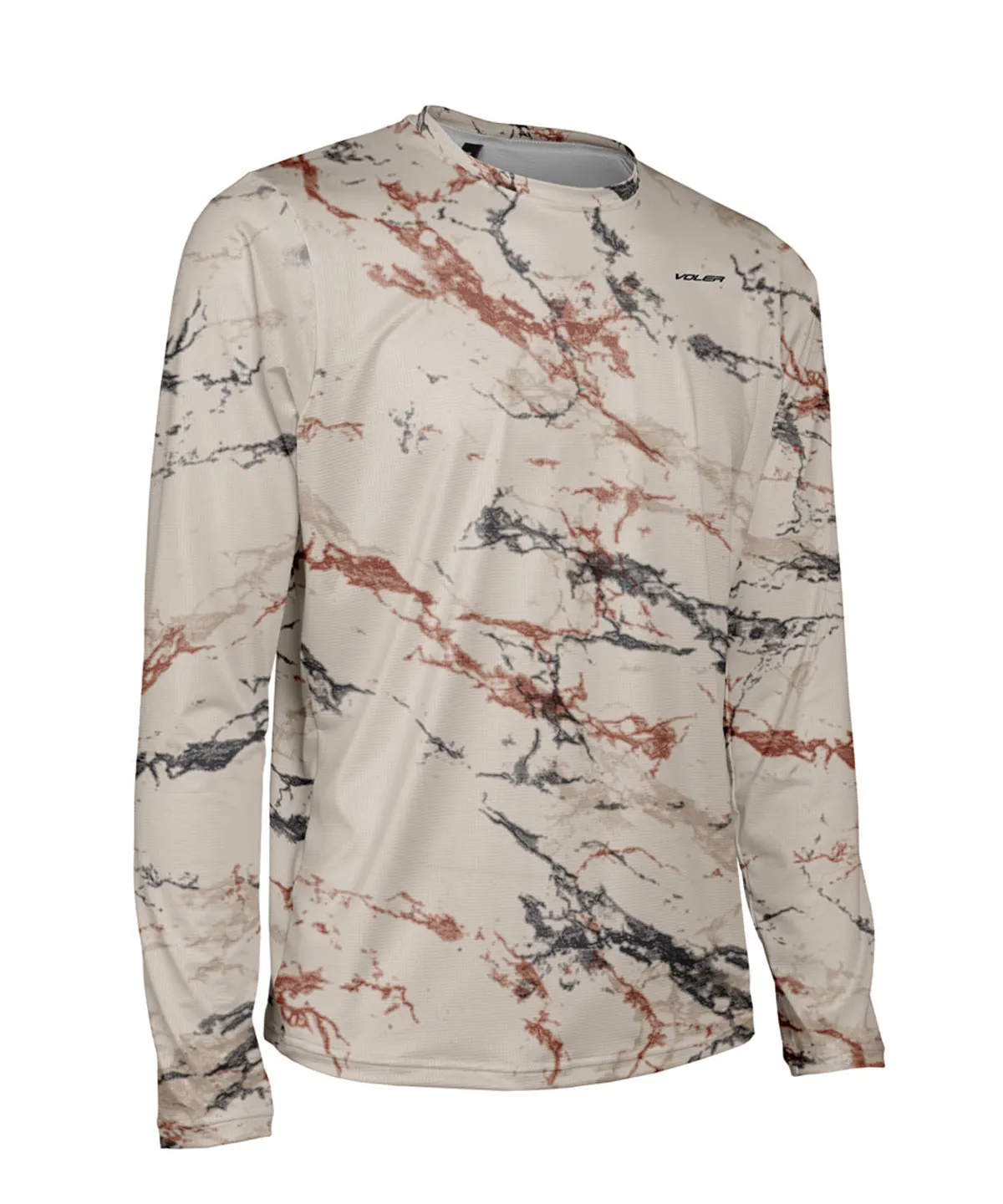 M. ENDURANCE AIR LS TEE - DEBRUHL MARBLE