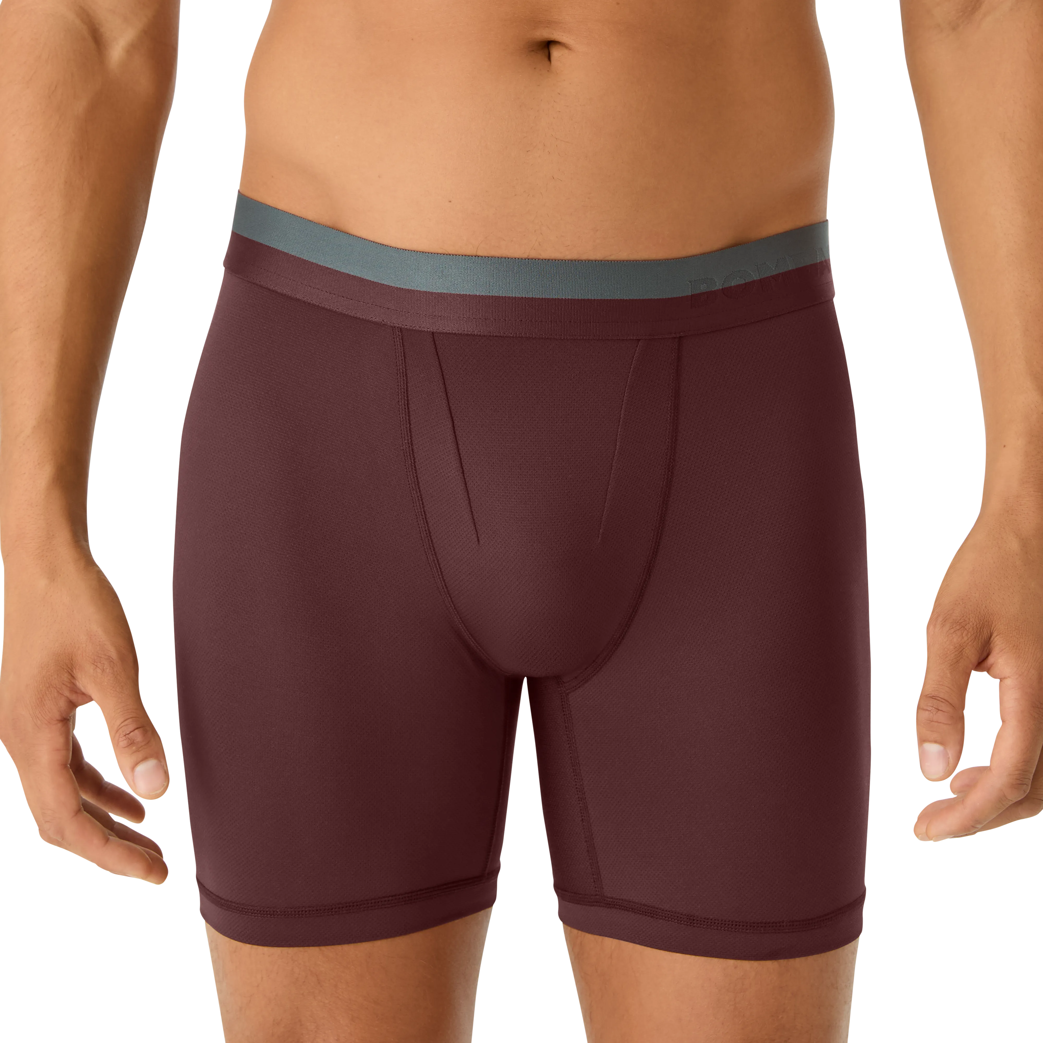 Men's Active Flyless Boxer Brief 6-Pack