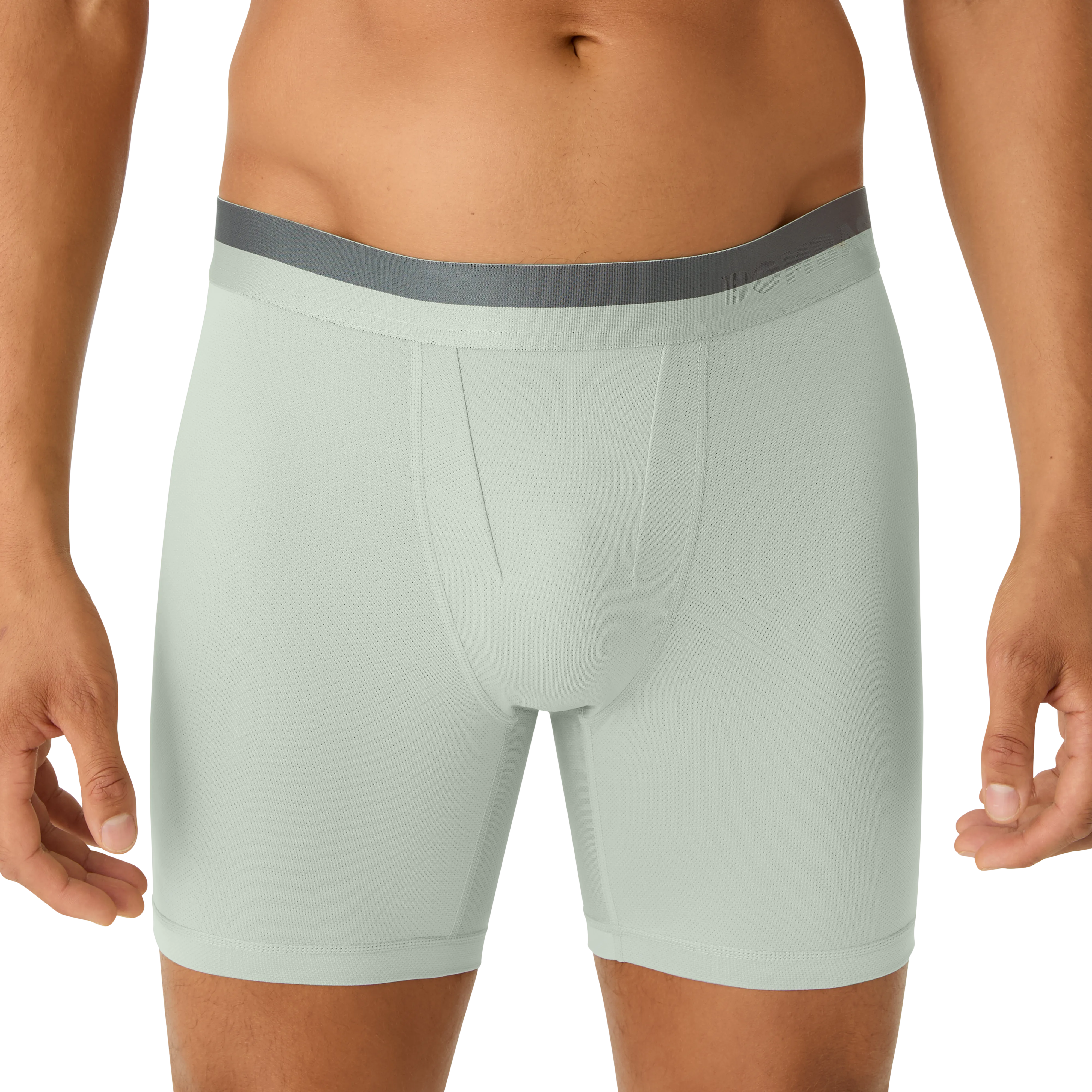 Men's Active Flyless Boxer Brief 6-Pack