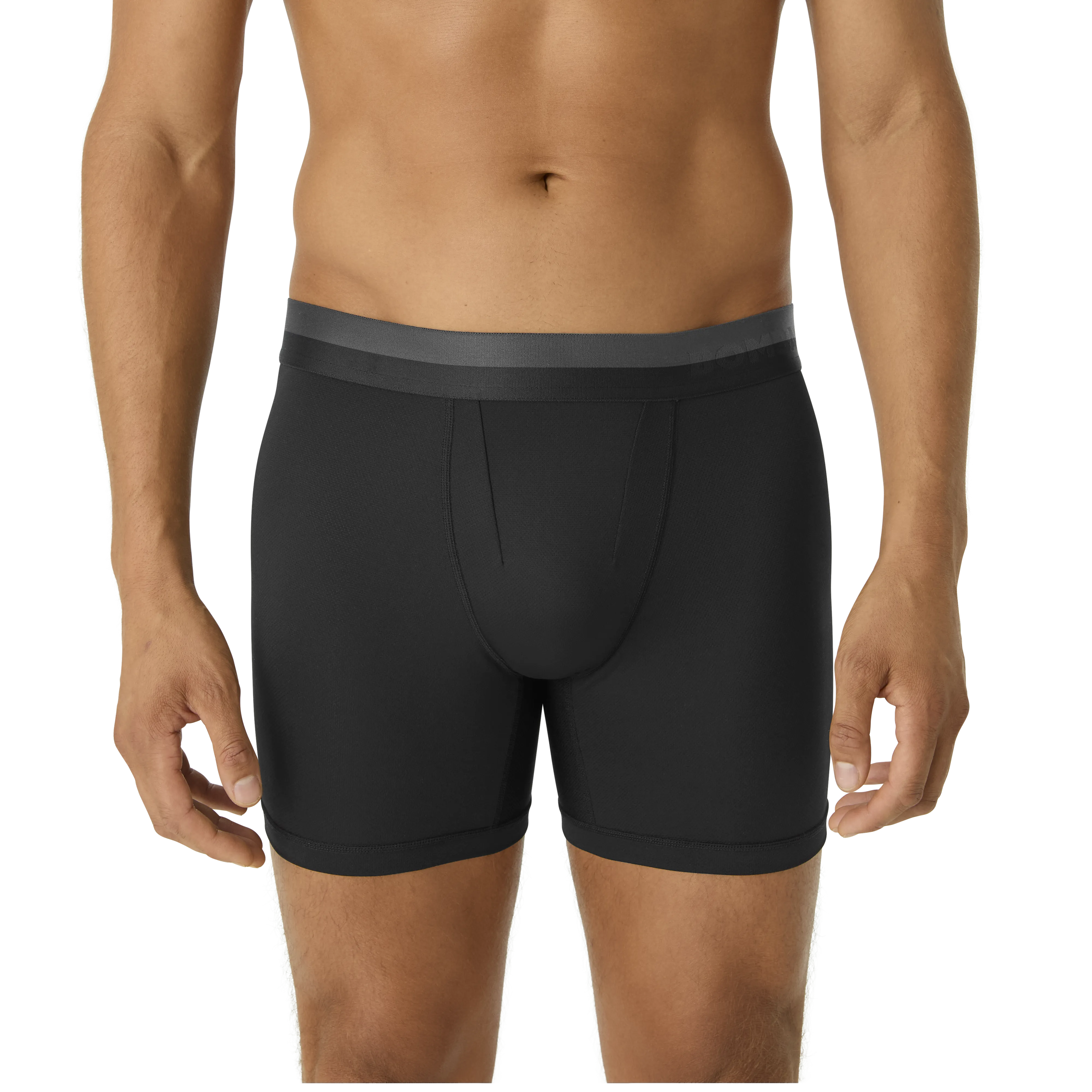 Men's Active Flyless Boxer Brief 6-Pack