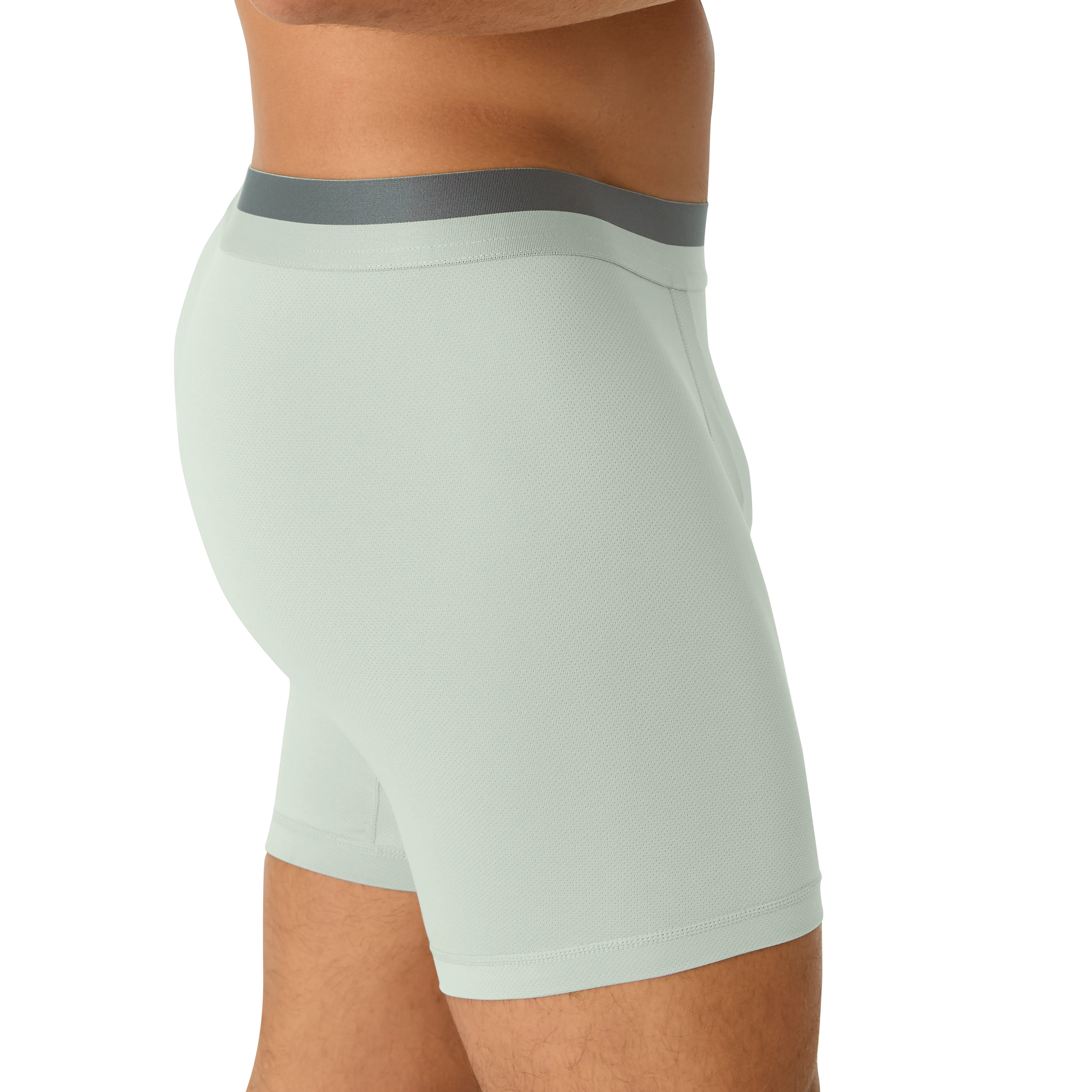 Men's Active Flyless Boxer Brief 6-Pack