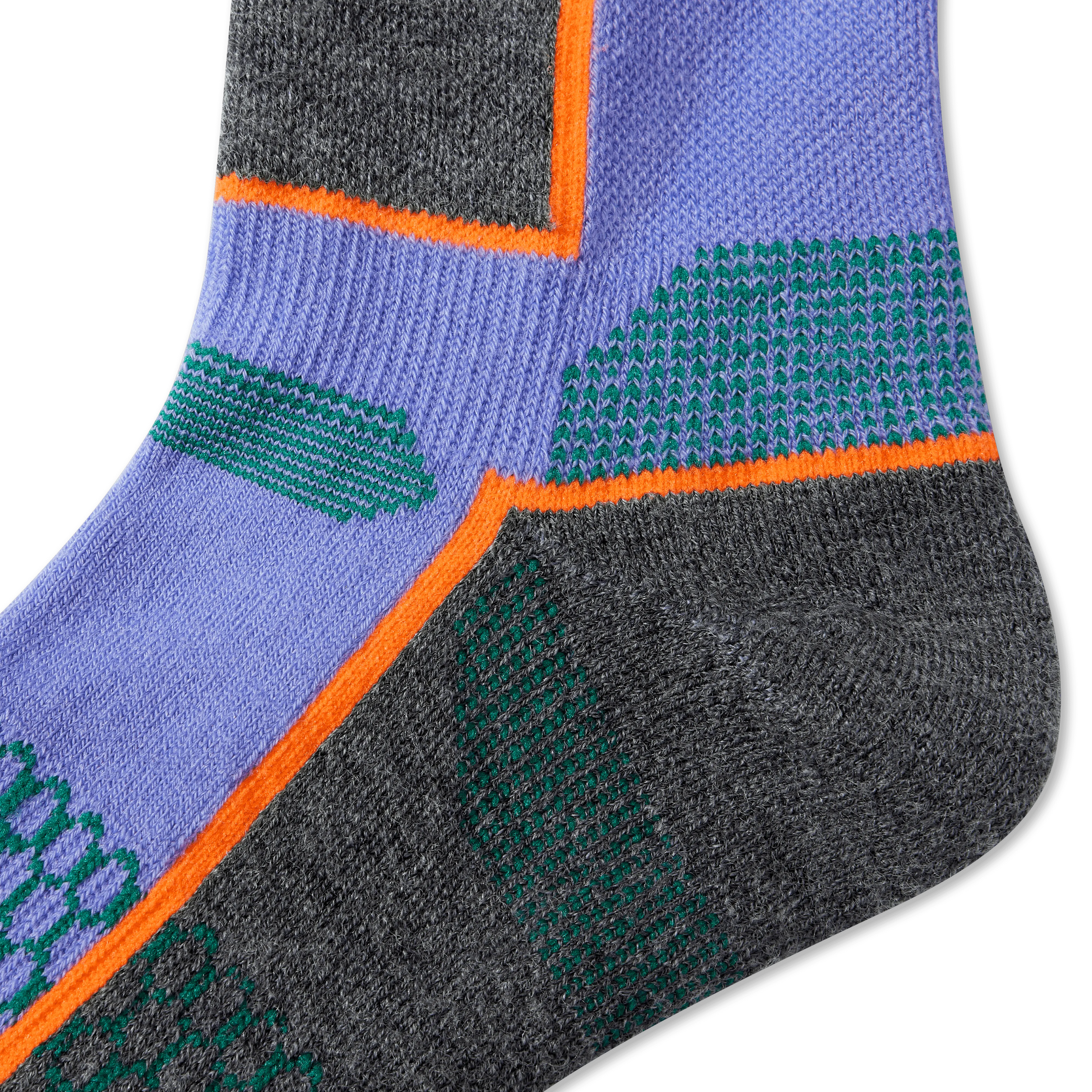 Men's Mid-Cushion Merino Wool Blend Ski & Snowboard Socks