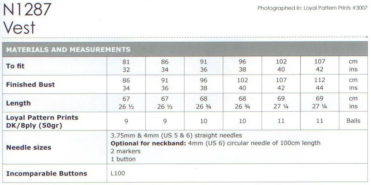 NATURALLY LEAFLET N1287