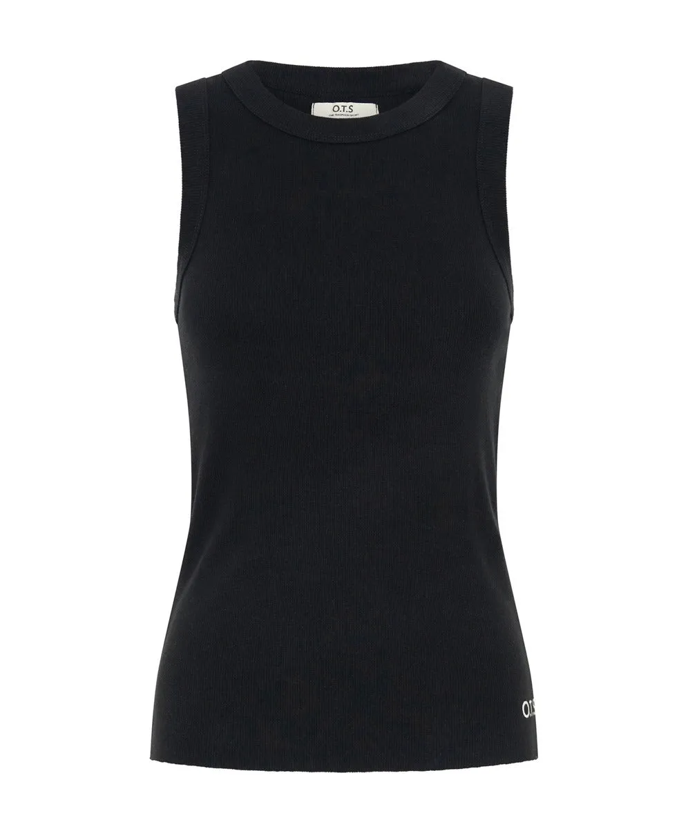 ONE TEASPOON Womens OTS Equipment Tank Black