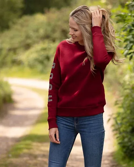 P.O.S.H Country Start Point Sweatshirt Red