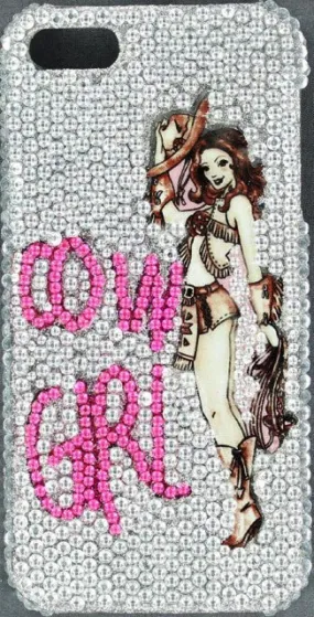 "Cowgirl"  iPhone 5 Hard Case Jacket by Blazing Roxx