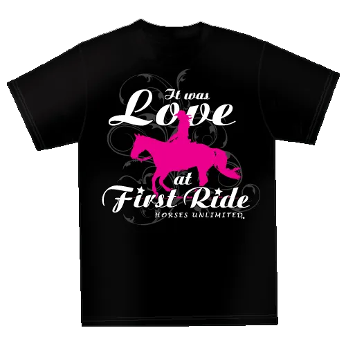 "First Ride" Horses Unlimited T-Shirt