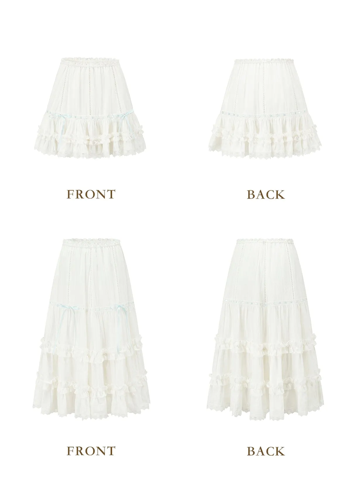 "Meet you in the good summertime“Skirt