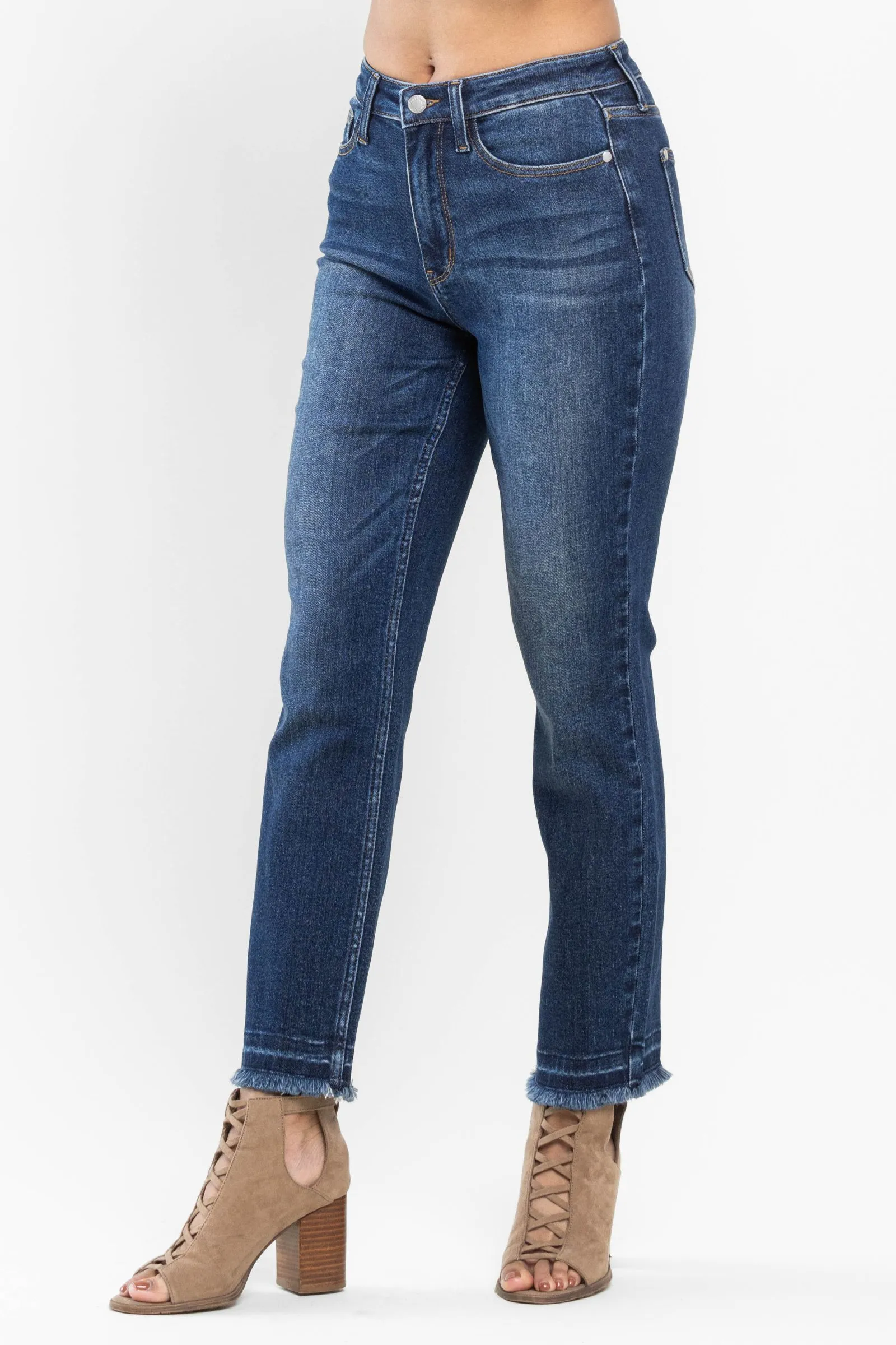 Released Hem Jeans