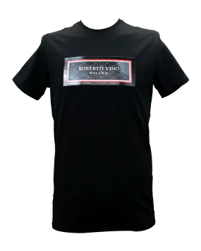 Roberto Vino Rect Milano Black T Shirt