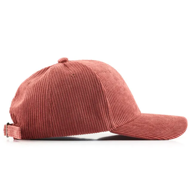 Solid Corduroy | Baseball Cap