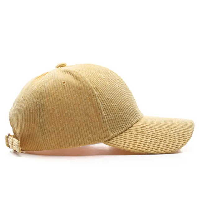 Solid Corduroy | Baseball Cap