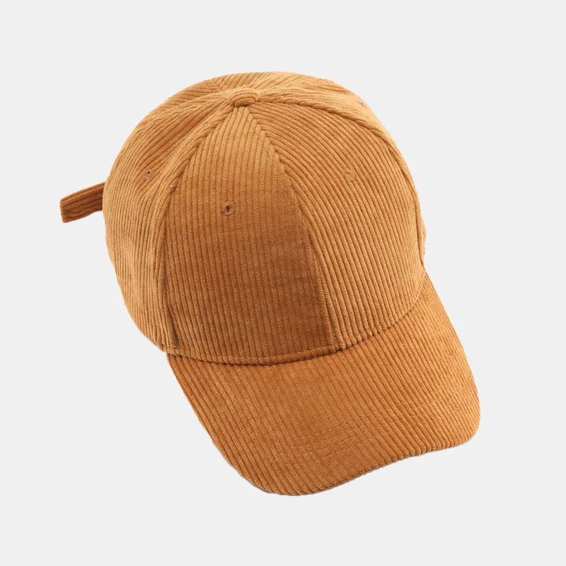 Solid Corduroy | Baseball Cap