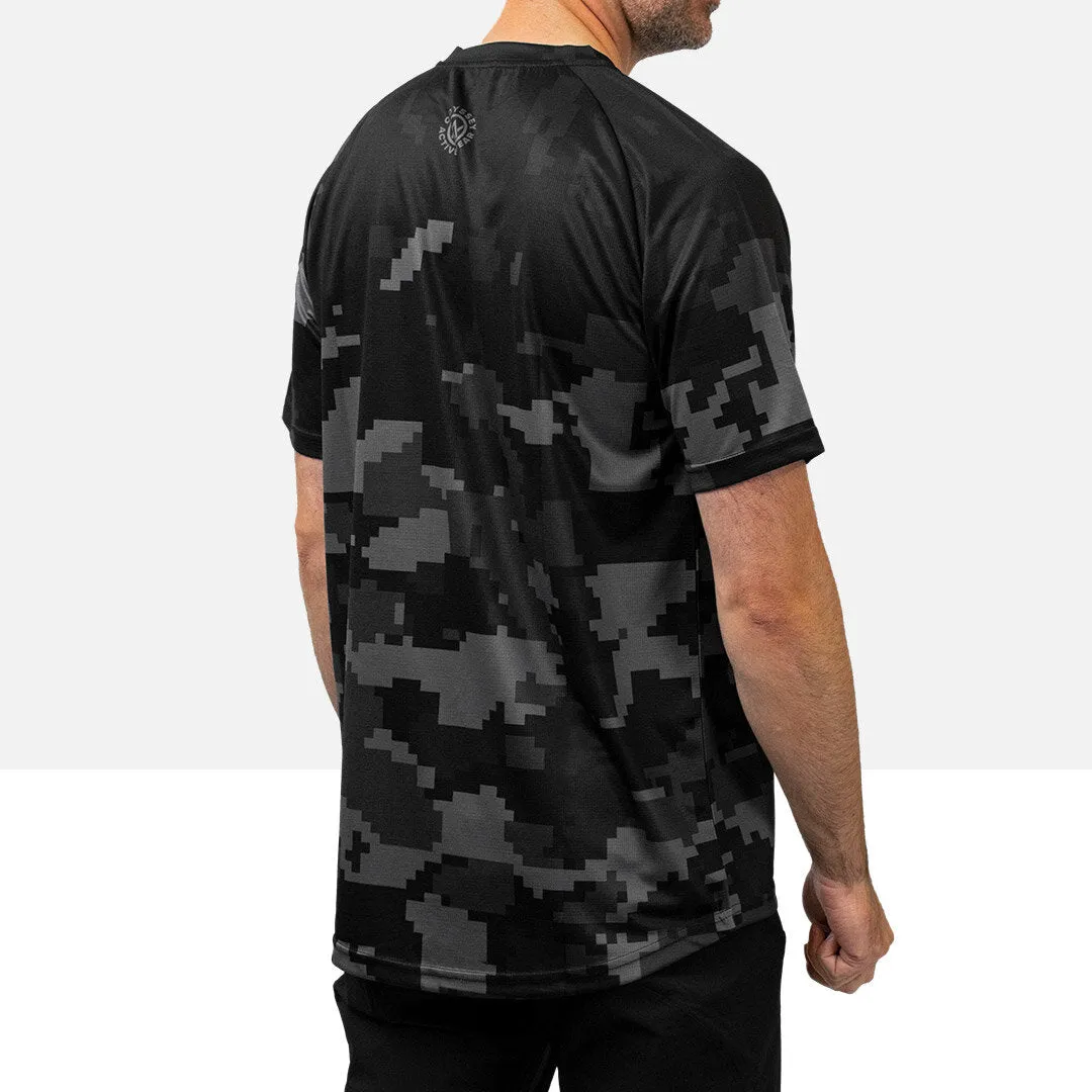 Stealth Digital Camo Short Sleeve MTB Jersey