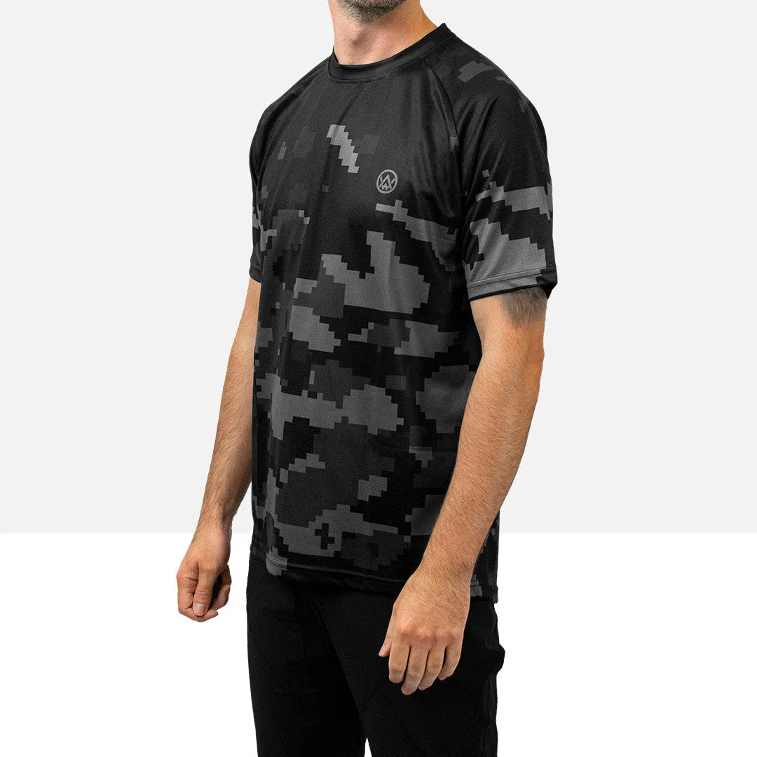 Stealth Digital Camo Short Sleeve MTB Jersey