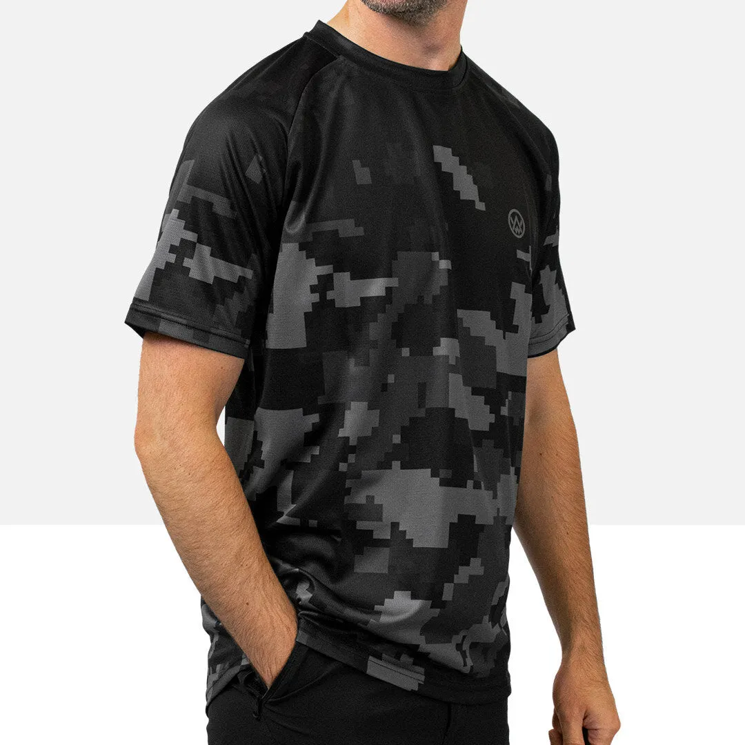 Stealth Digital Camo Short Sleeve MTB Jersey