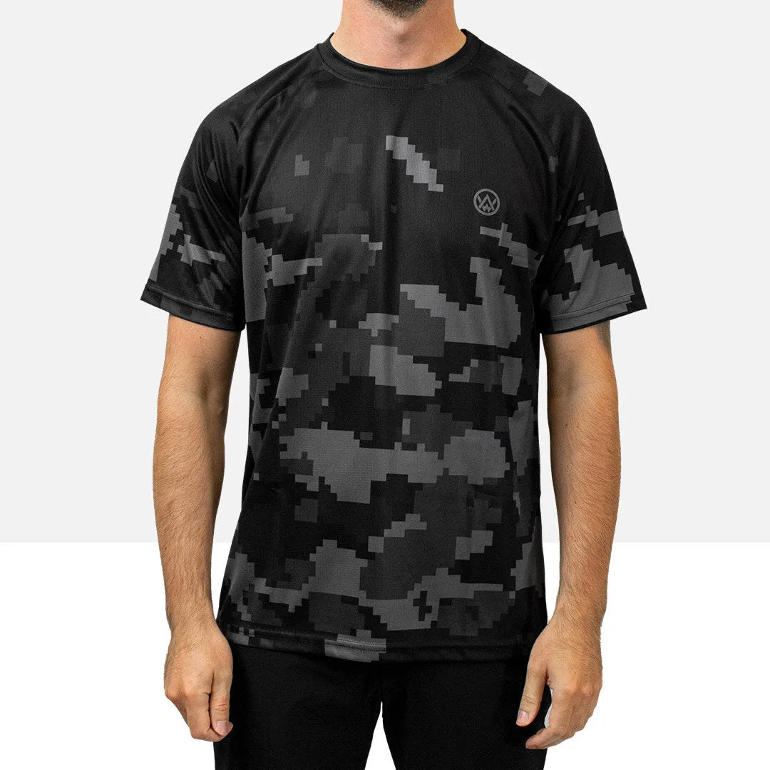 Stealth Digital Camo Short Sleeve MTB Jersey