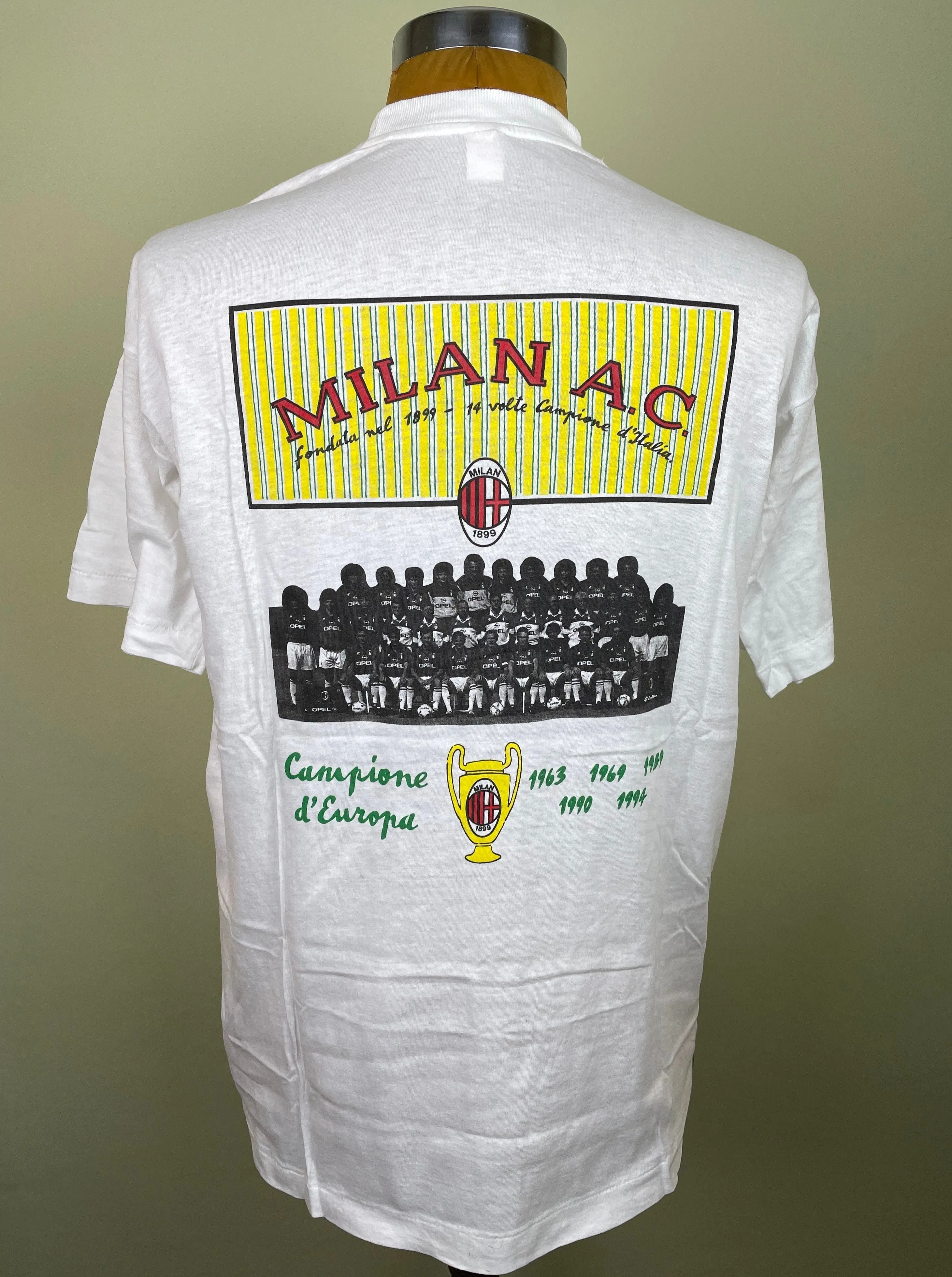 T-Shirt | 1994 | AC Milan | European Cup | Bootleg T-Shirt