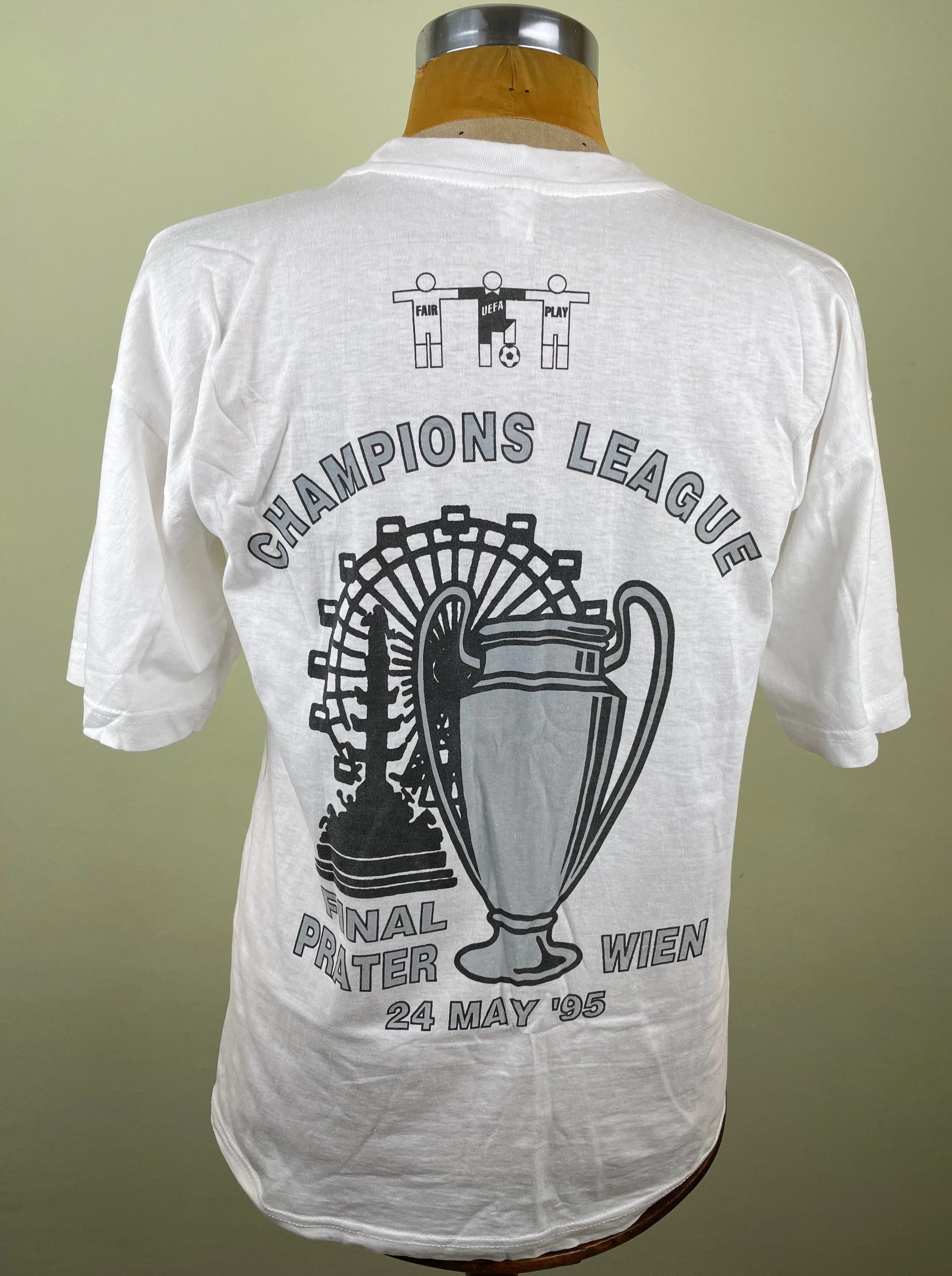 T-Shirt | 1995 | AC Milan vs Ajax | European Cup Final | Bootleg T-Shirt