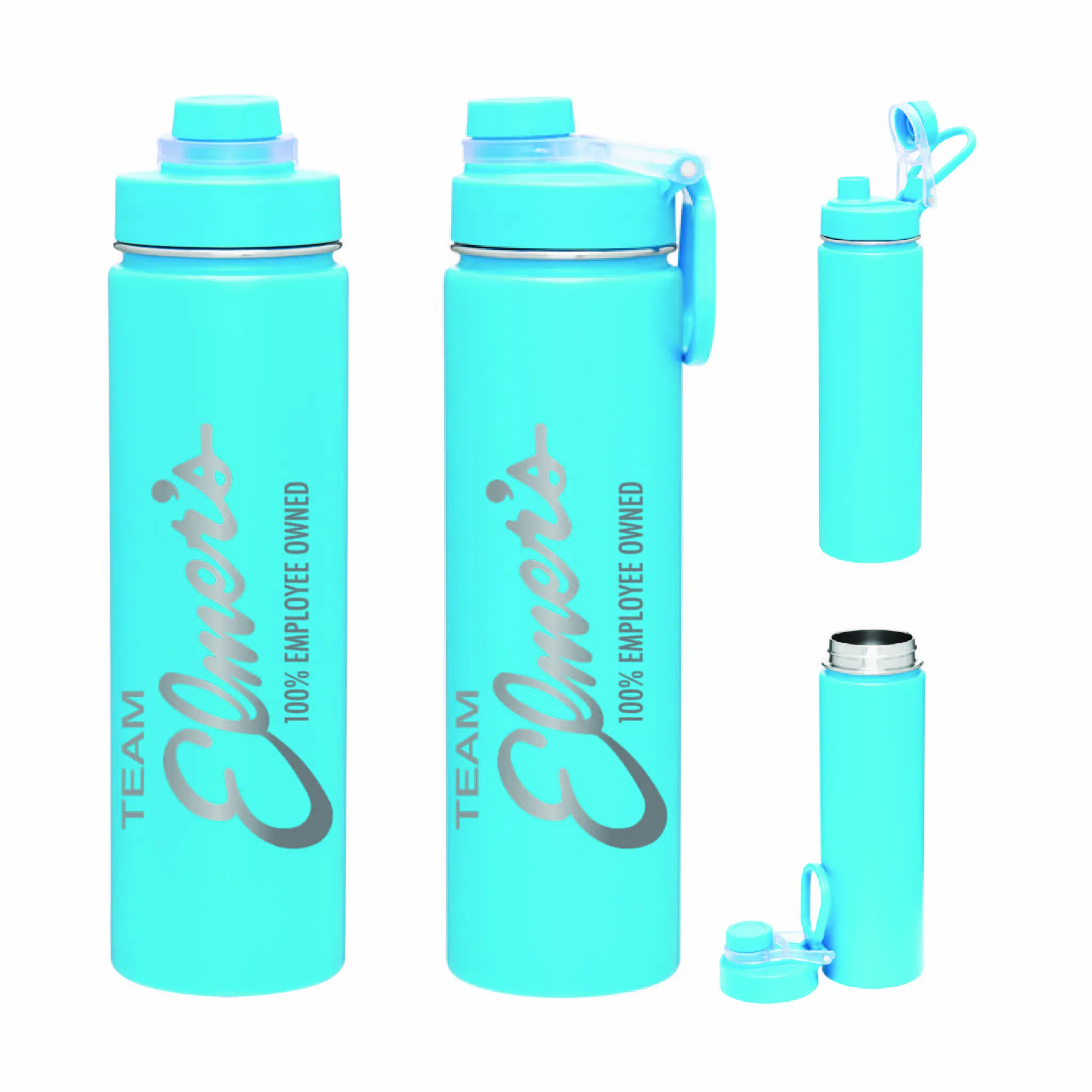 Team Elmer's 24oz Stainless Steel Conquer Water Bottle