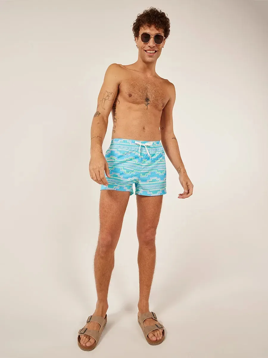 The Desert Dawns 4" (Classic Lined Swim Trunk)