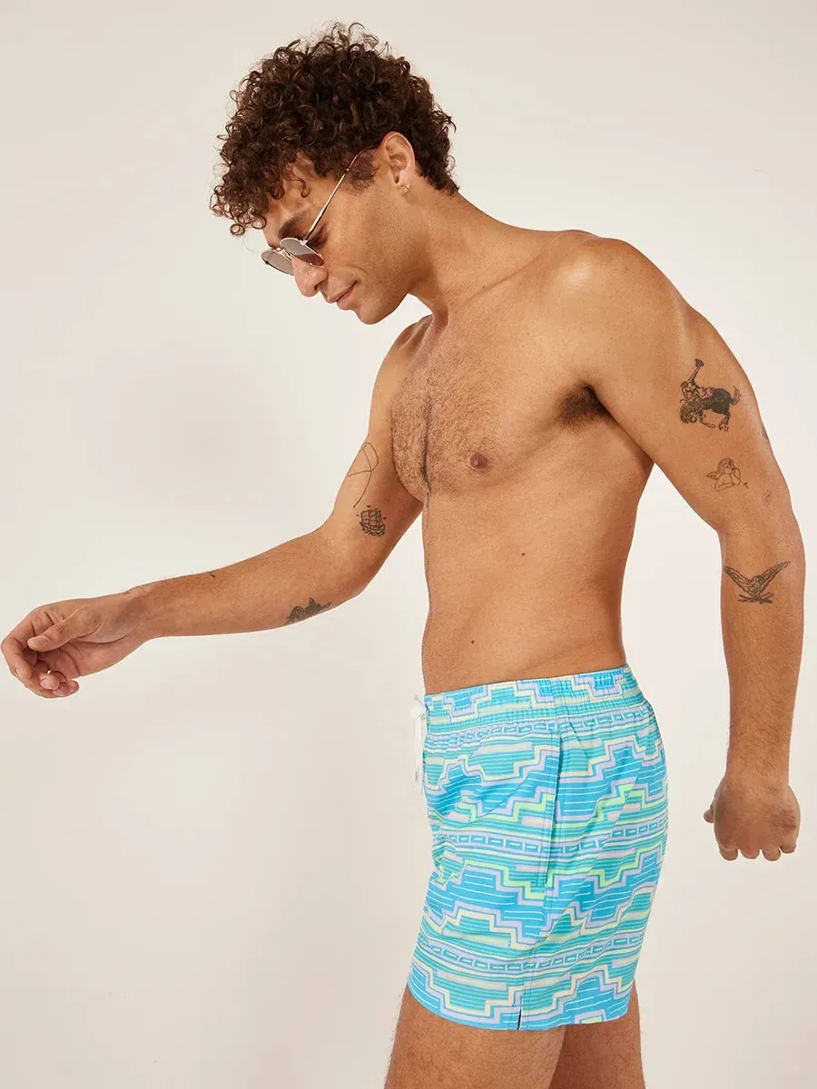 The Desert Dawns 4" (Classic Lined Swim Trunk)