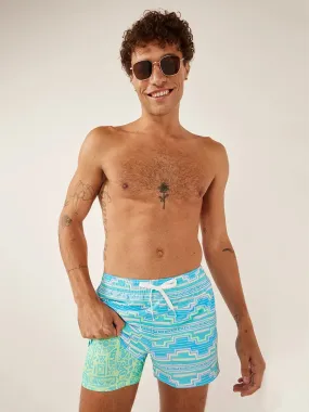 The Desert Dawns 4" (Classic Lined Swim Trunk)