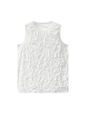 Thesupermade Niche Design Textured Vest