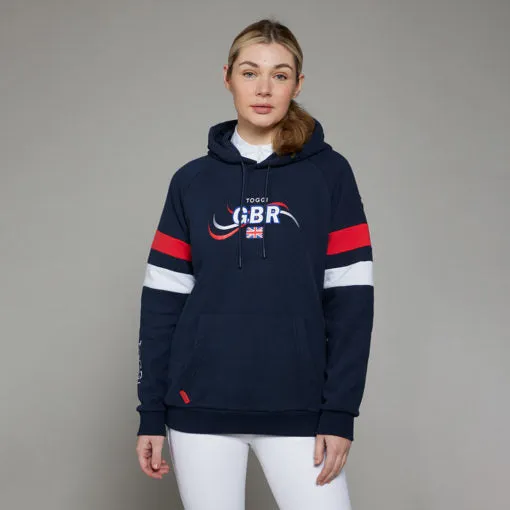 Toggi GBR Bercy Womens Hoodie Navy Paris Olympics