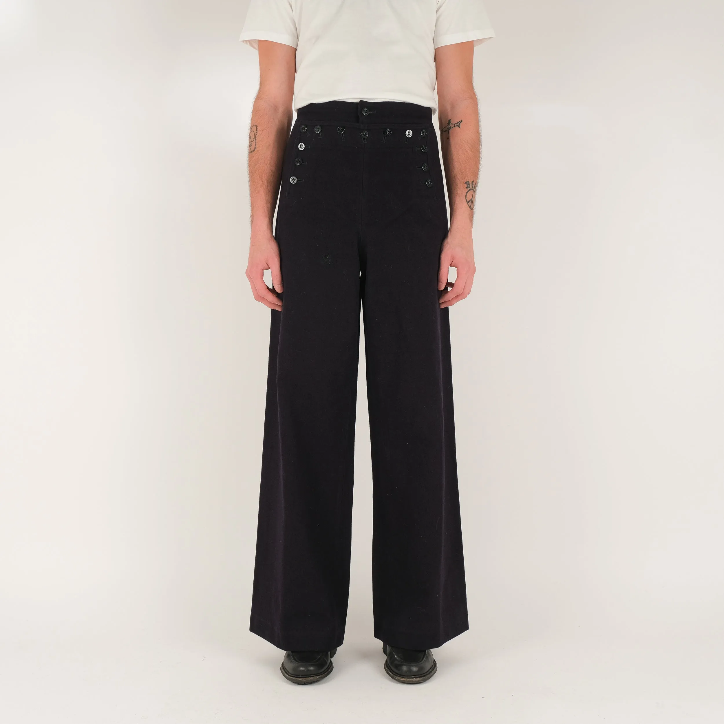 US NAVY WOOL SAILOR PANTS