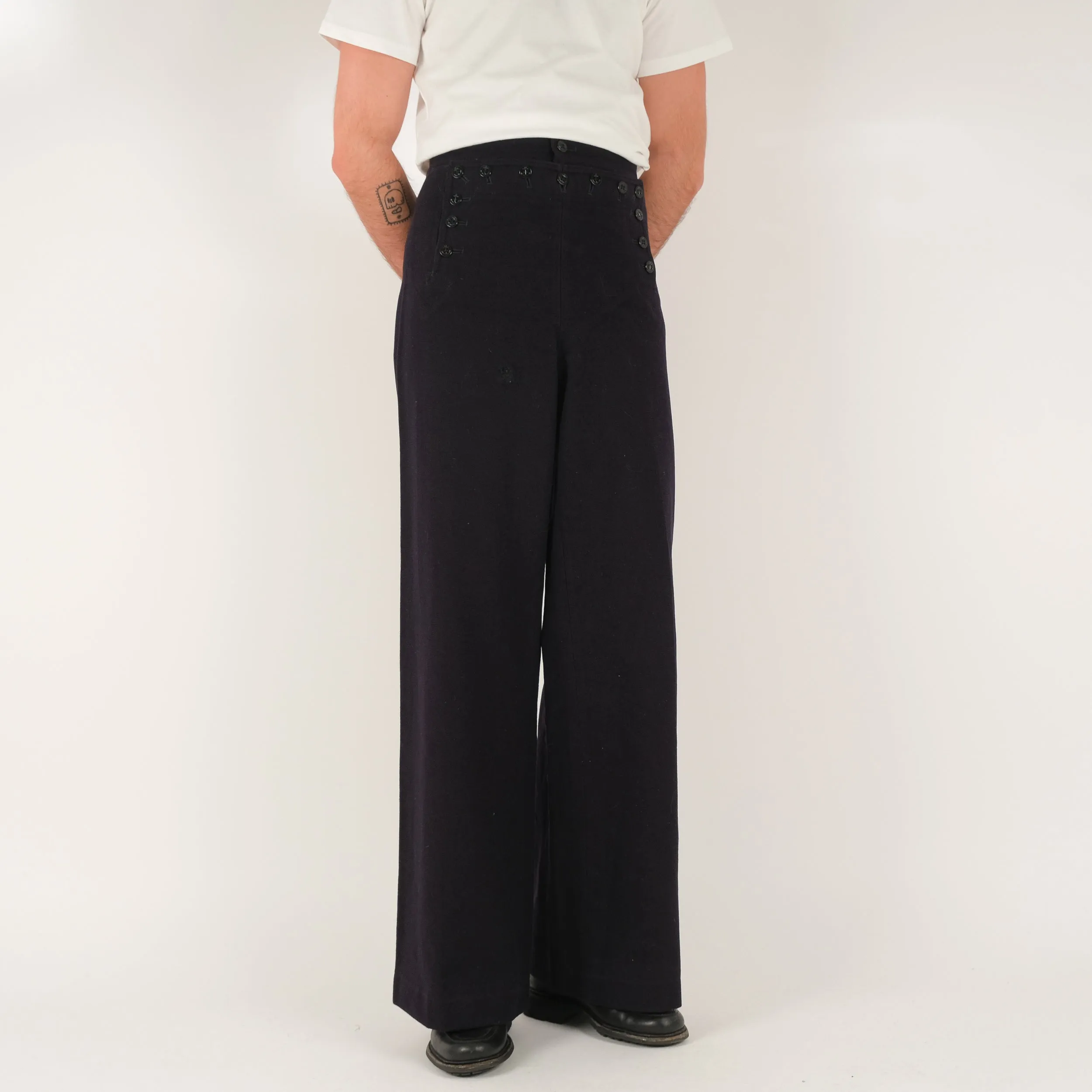 US NAVY WOOL SAILOR PANTS