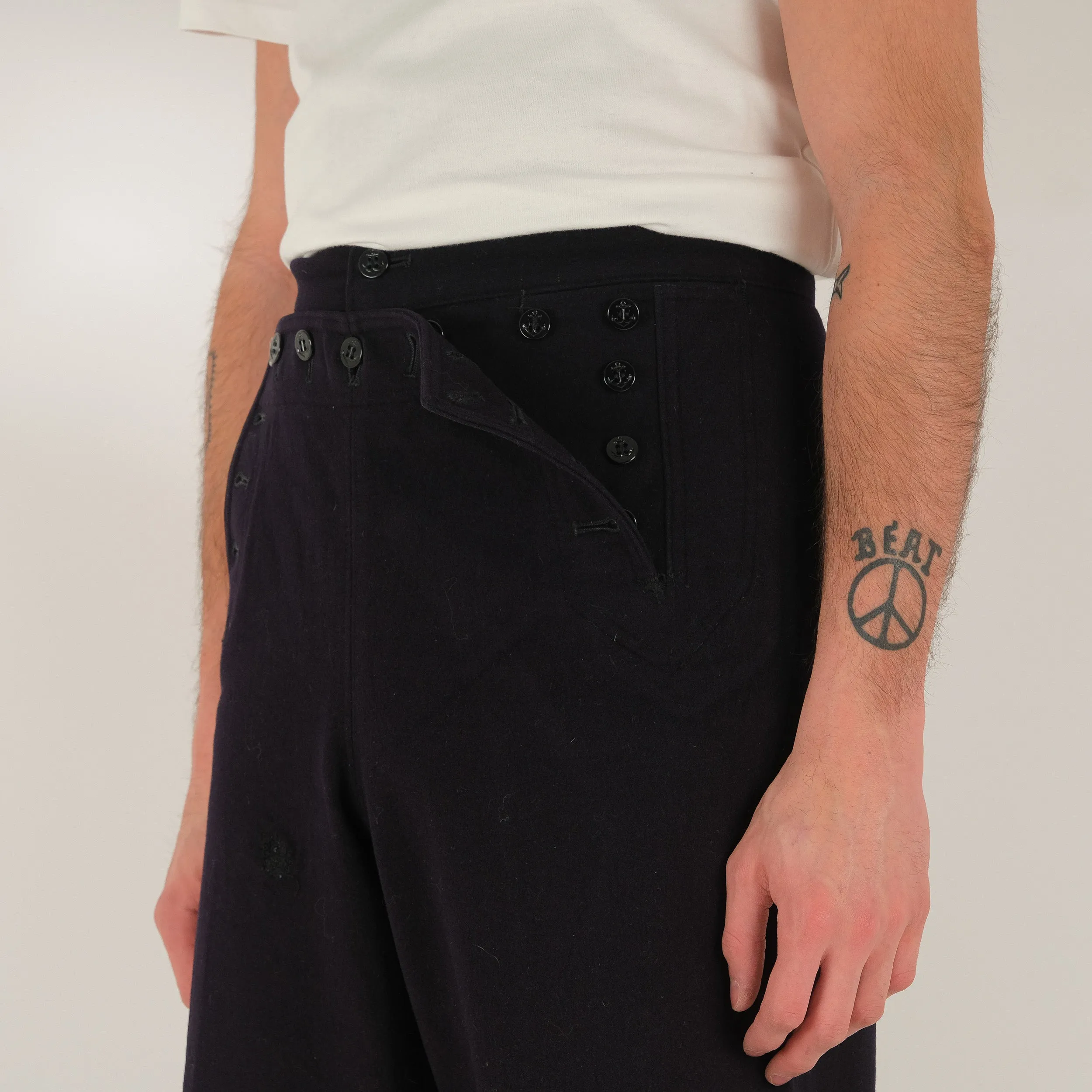 US NAVY WOOL SAILOR PANTS