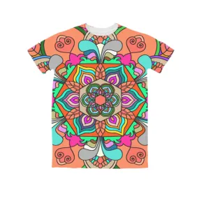 Vibrant Mandala Art All-Over Print T-Shirt