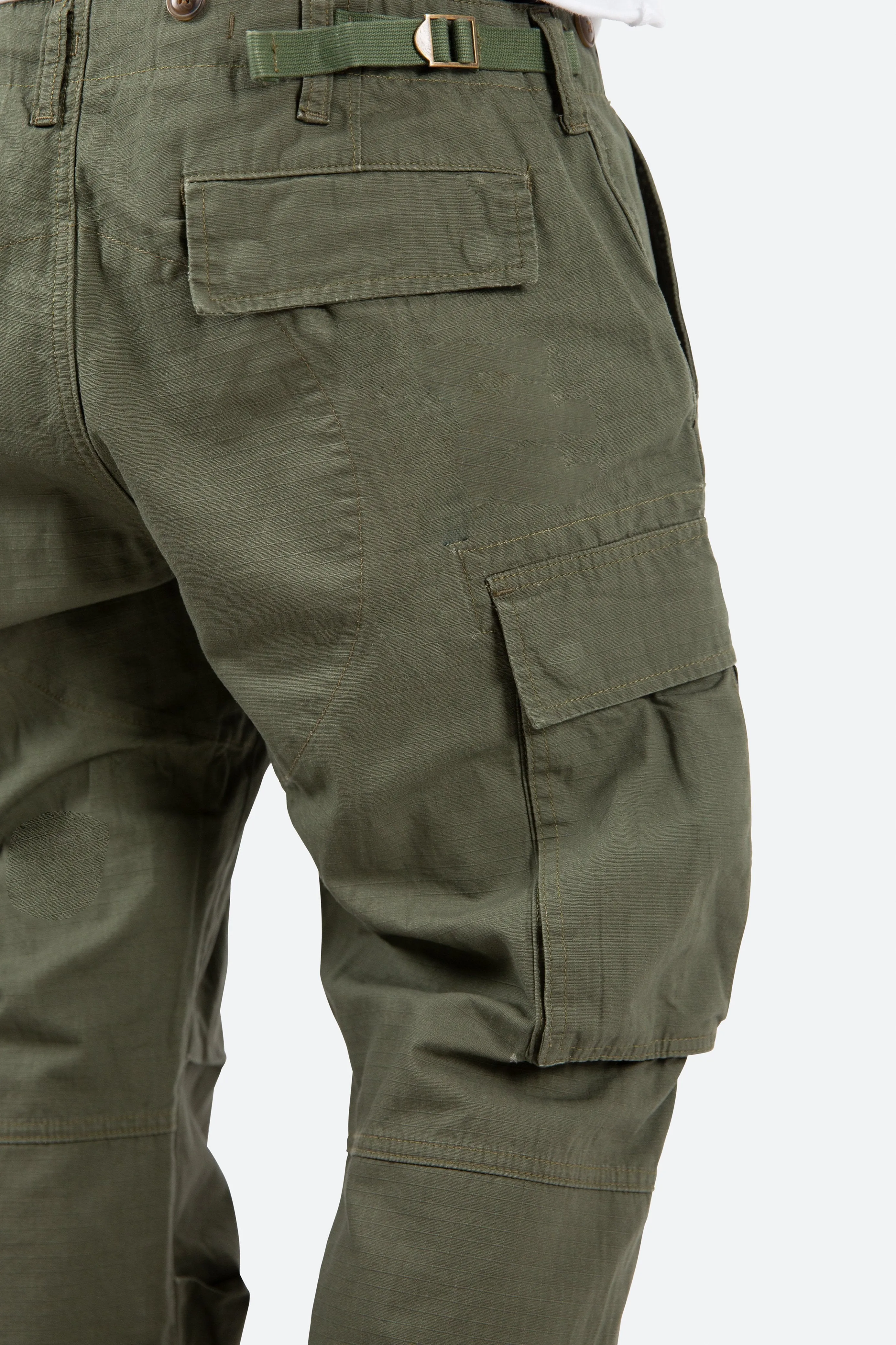 Vintage Cargo Pants - Olive