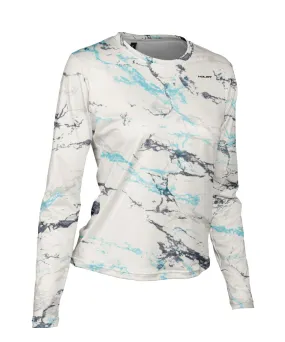 W. ENDURANCE AIR LS TEE - DEBRUHL MARBLE