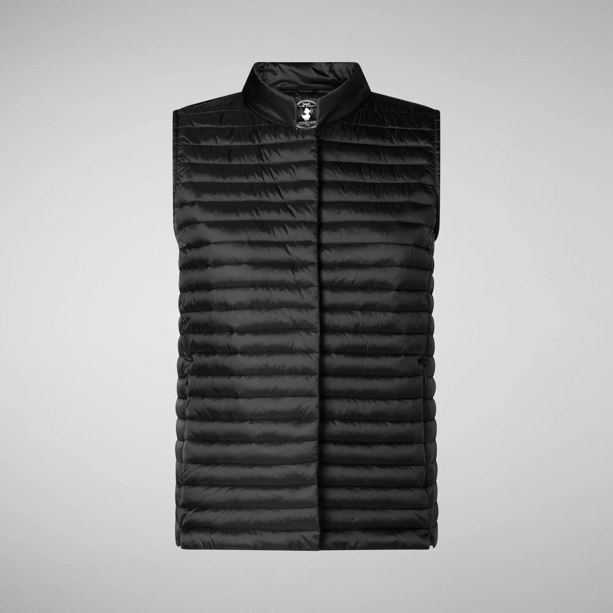 Woman's vest Aria in black