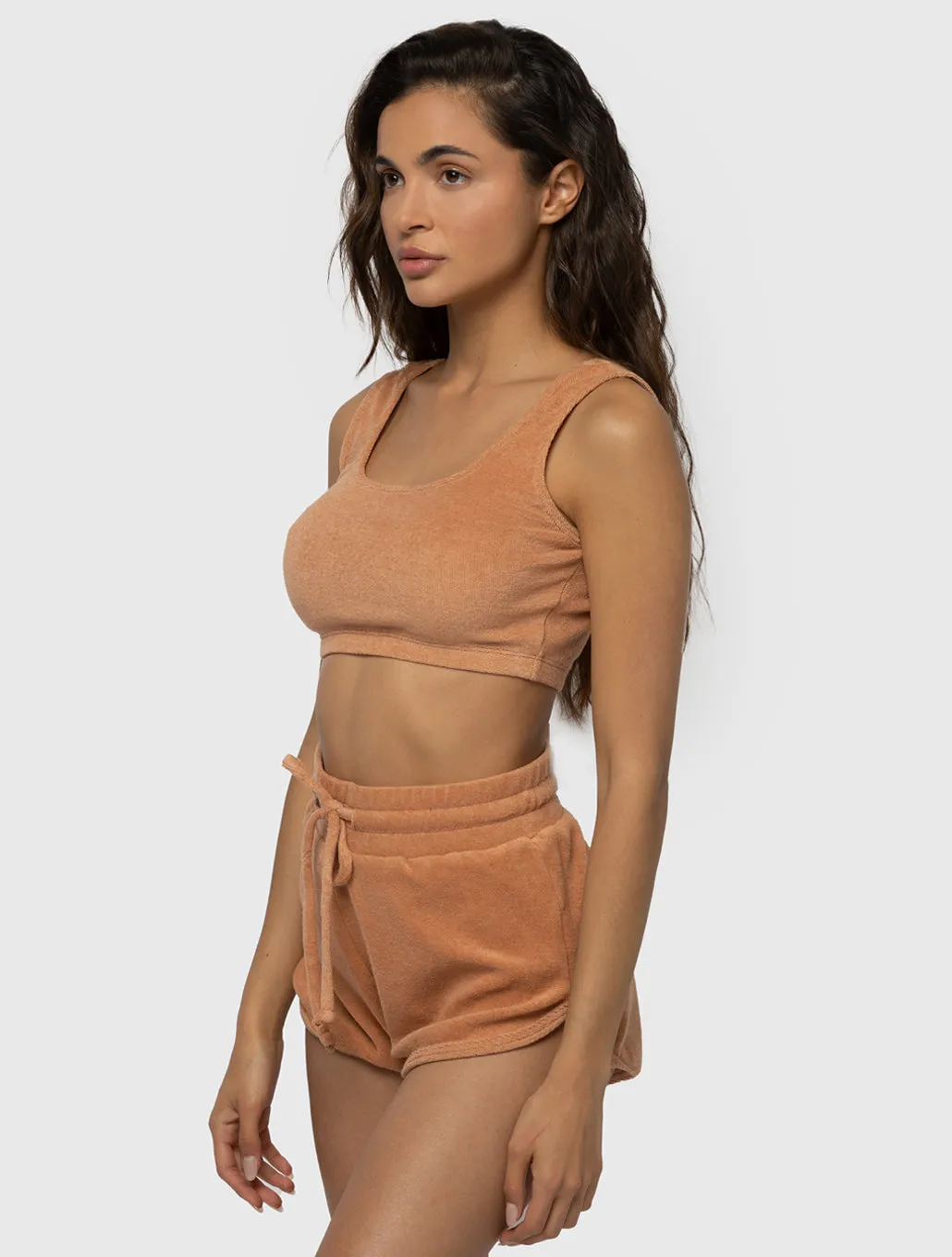 YEAR OF OURS CAMEL TERRY BRALETTE