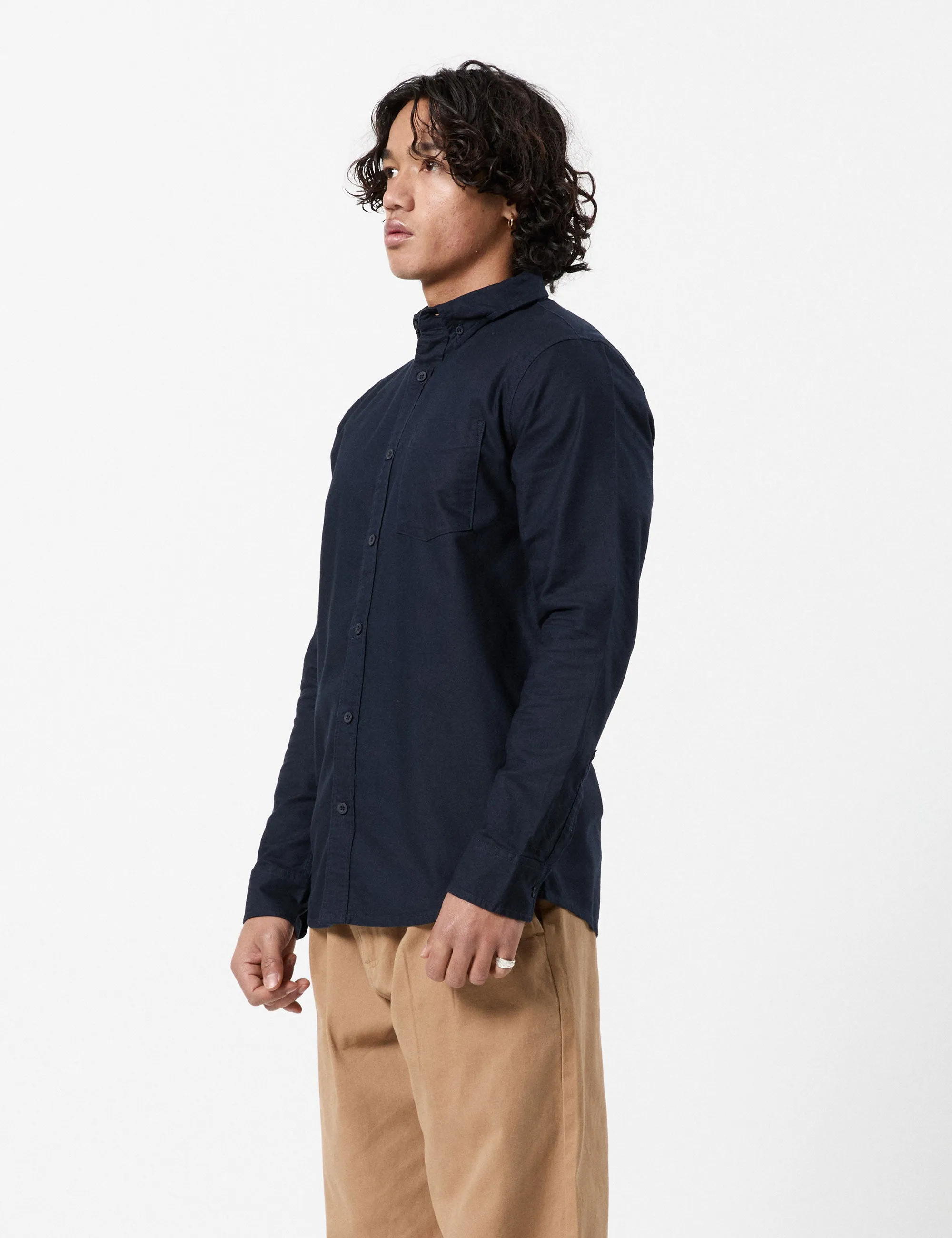 York Long Sleeve Shirt - Navy